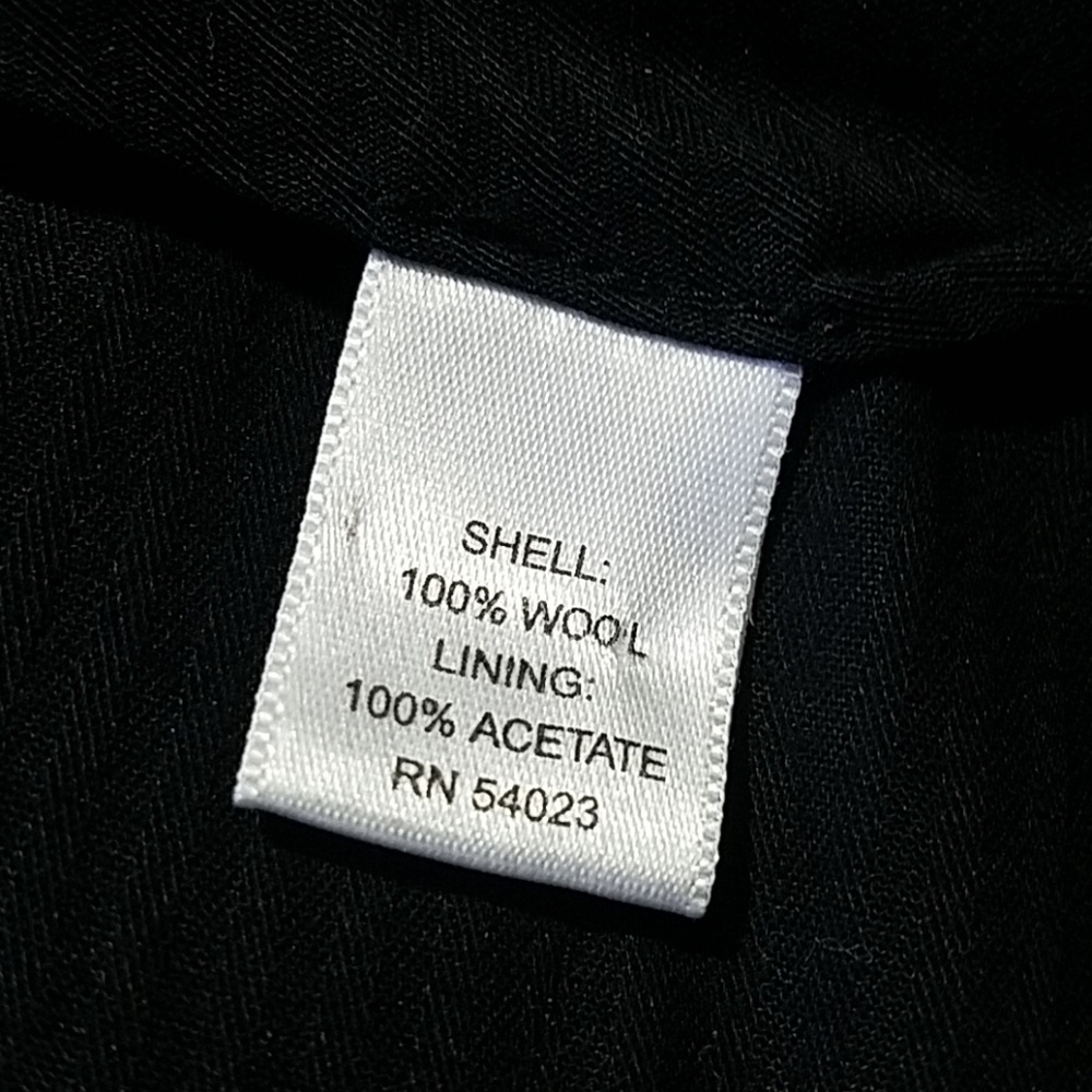Banana Republic navy pinstripe wool slacks - Picture 5 of 5